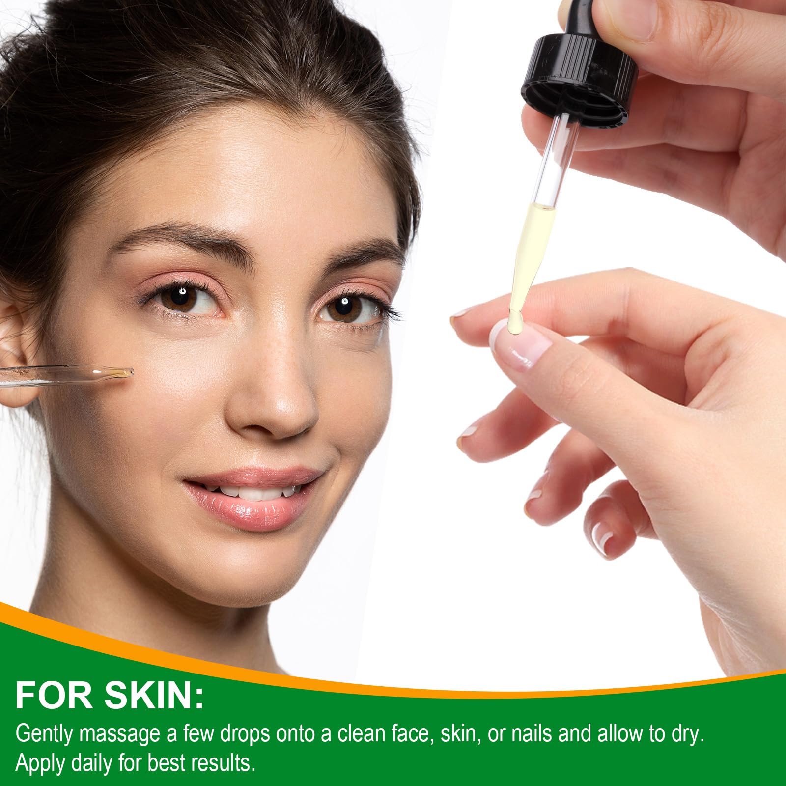 Scalp application of VXHDAG Batana Oil promoting nourishing routine