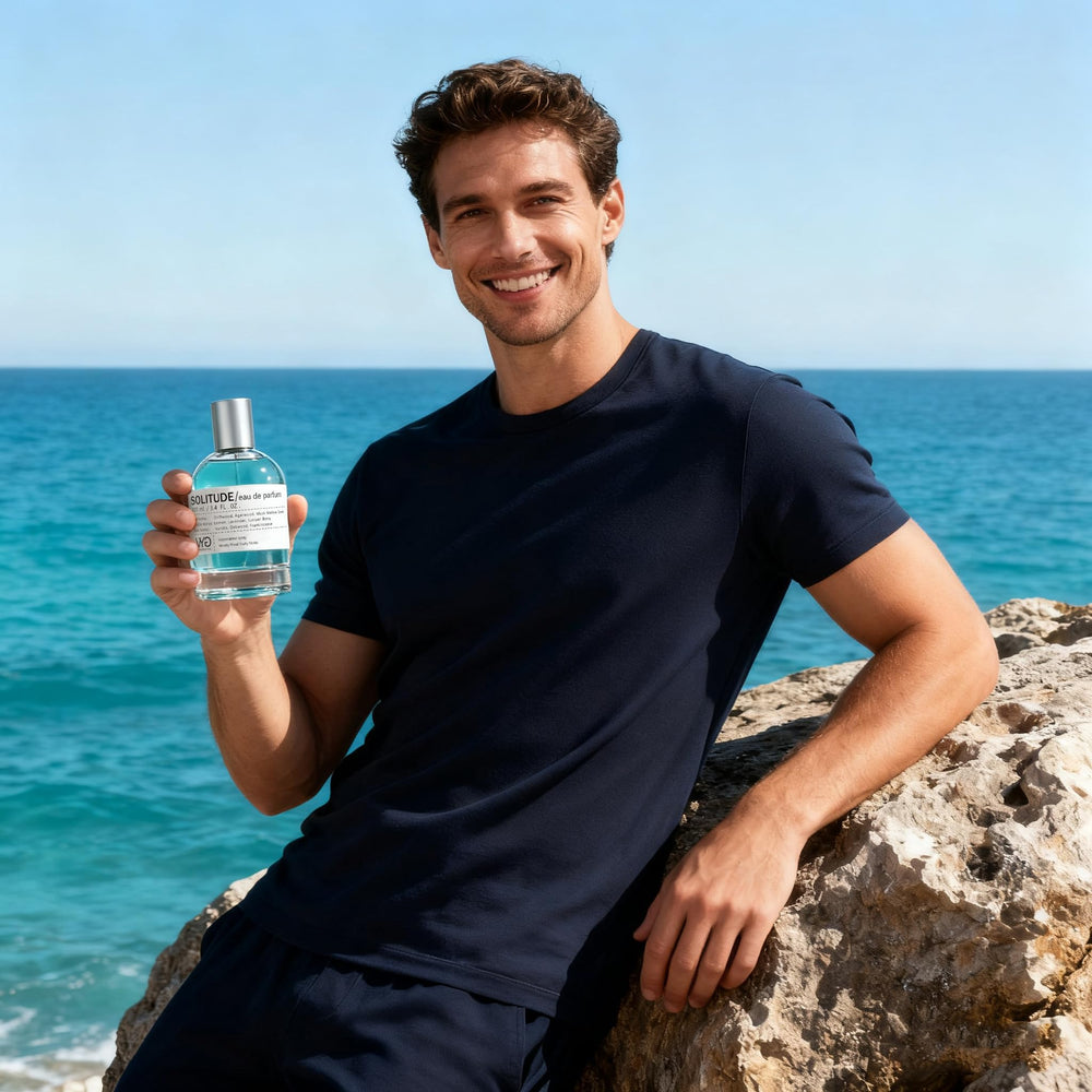 VYG for Men EDP model application scene convenient at home or office