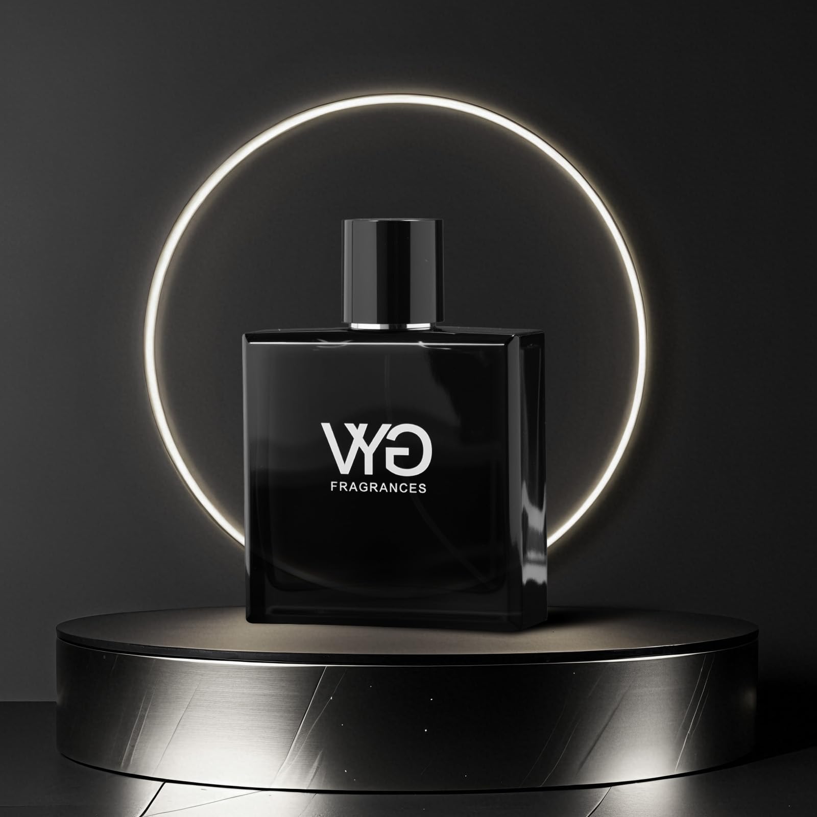 VYG Pheromone Cologne being applied, suggesting easy daily usage