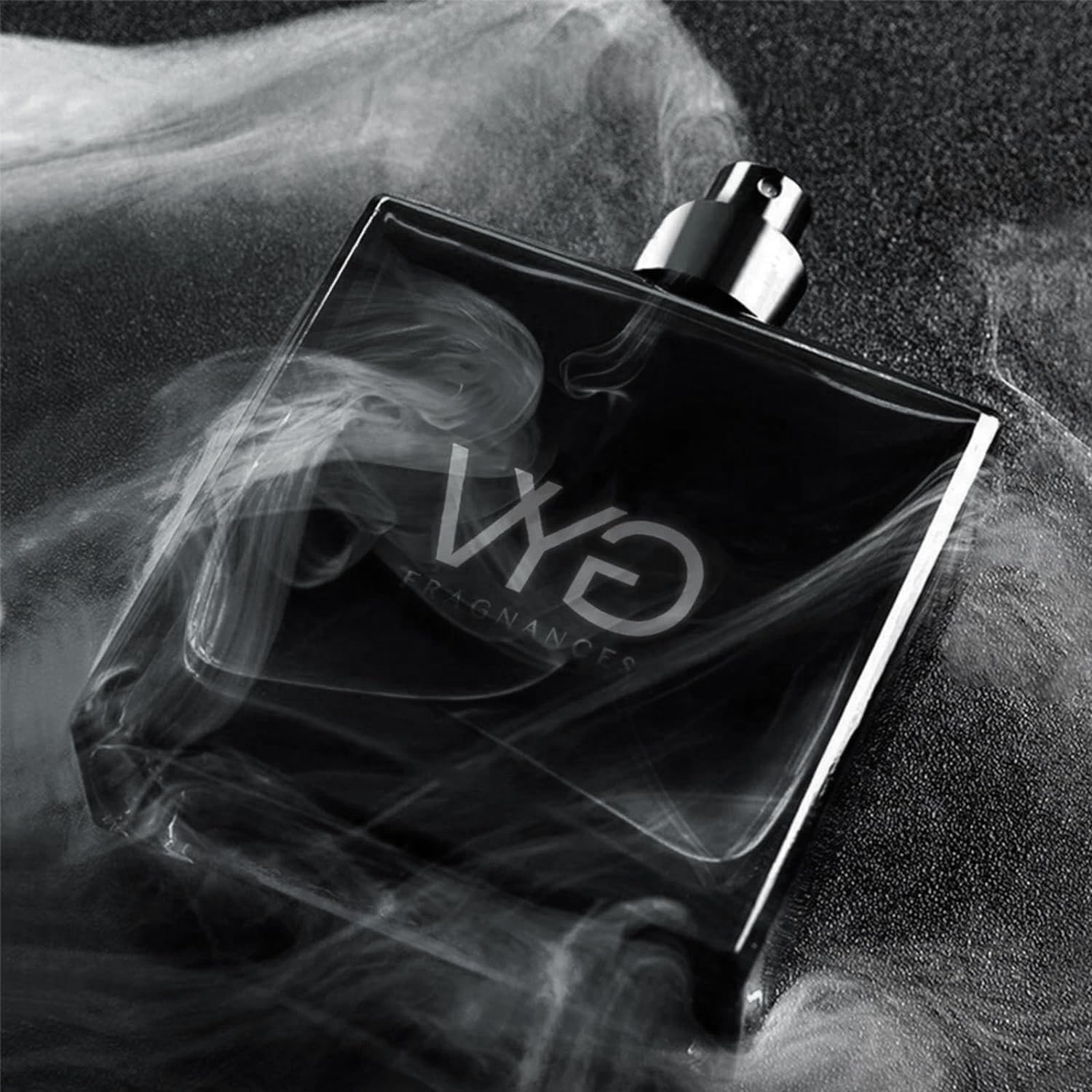 VYG Pheromone Cologne bottle back view showcasing premium packaging for gifting