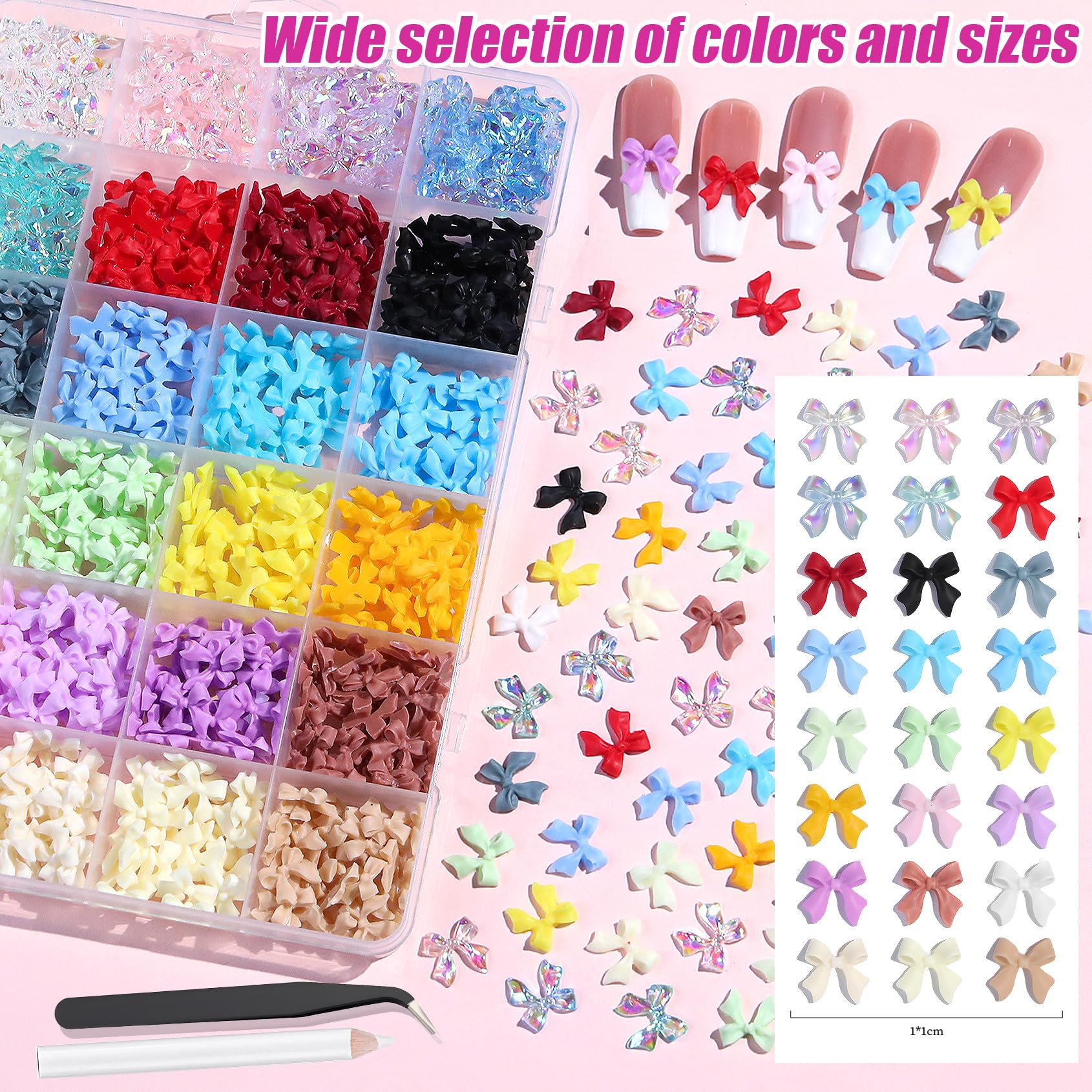 VYNELLE pickup tool with tweezers for precise charm placement