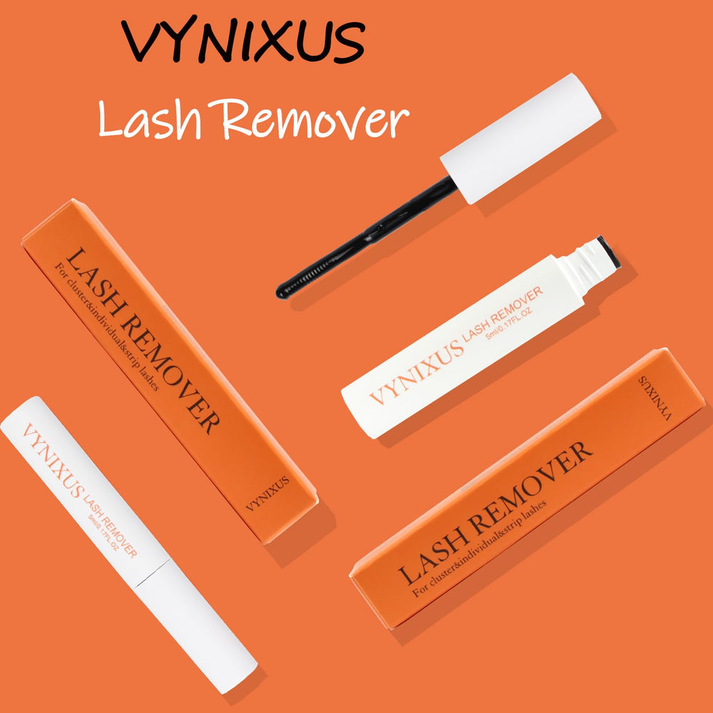 VYNIXUS Lash Remover 5ml tube is compact and travel-friendly