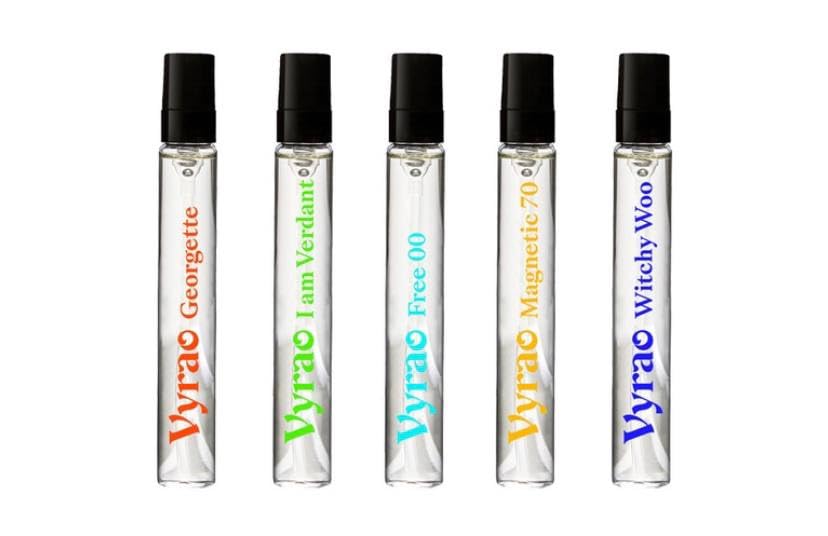 Vyrao High Five Set, each 7.5ml bottle shown; great for gifting or discovery.