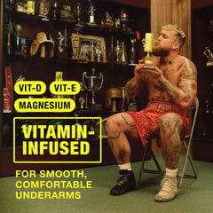 W by Jake Paul vitamin-infused formula supports underarm skin
