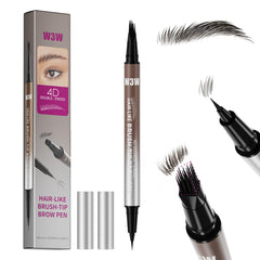W3W Eyebrow Pen angled tip for precise arch and definition.