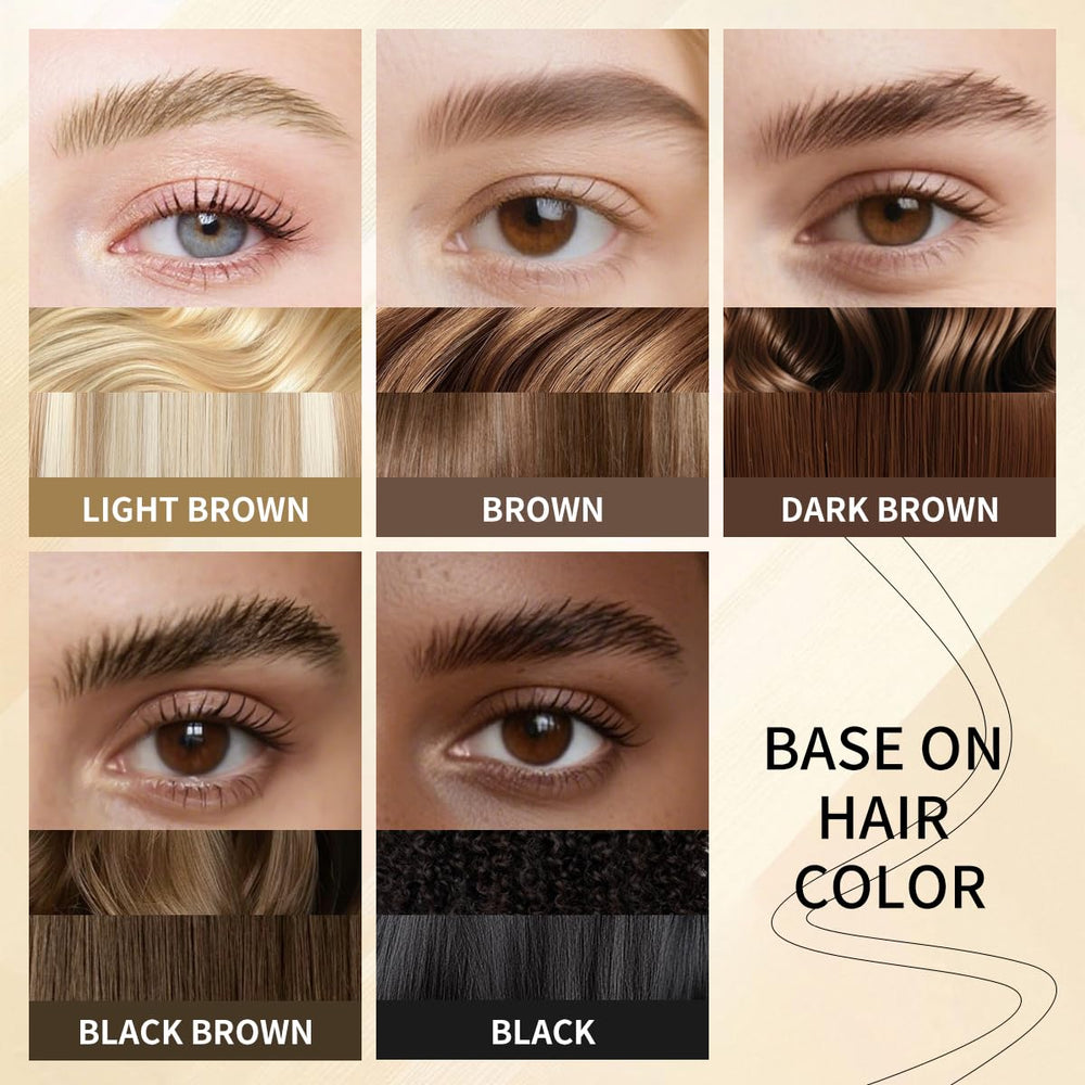 W3W waterproof eyebrow pencil stays put through workouts and humidity.