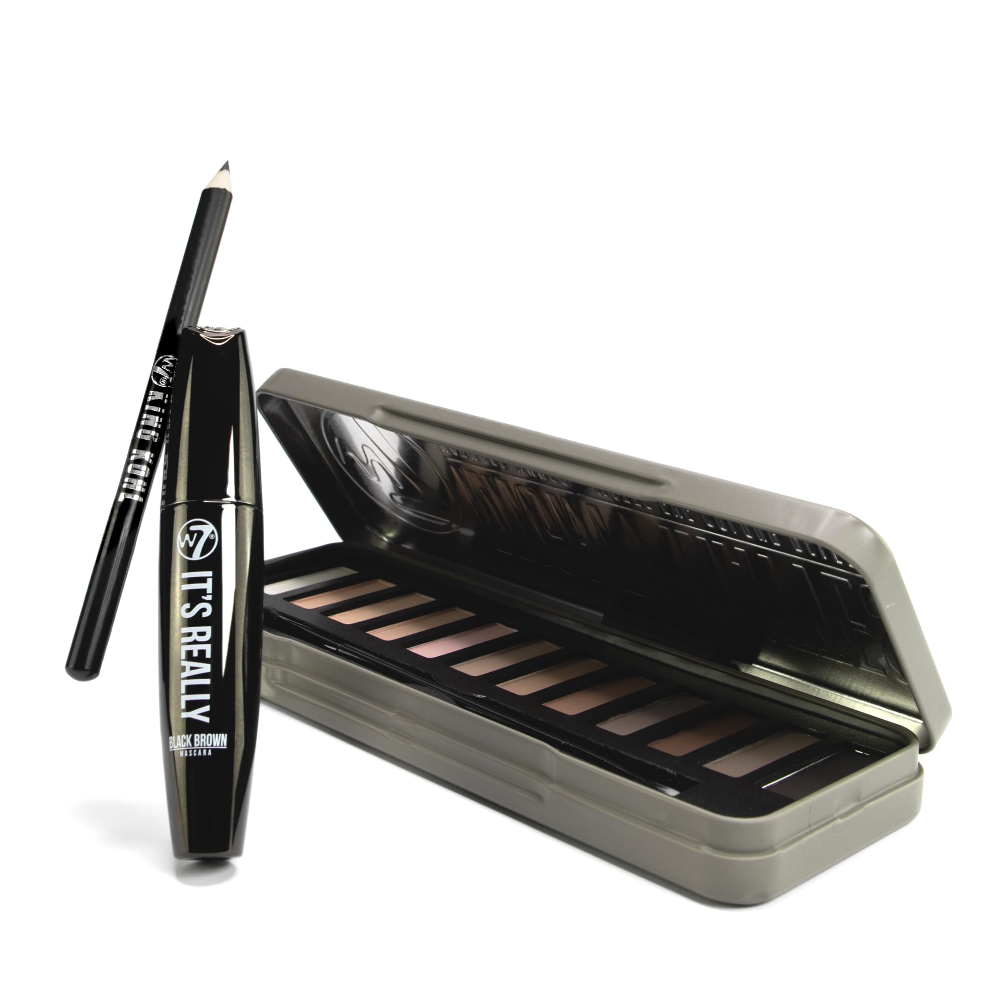 W7 Complete matte eye look using the Meet Your Mattes set