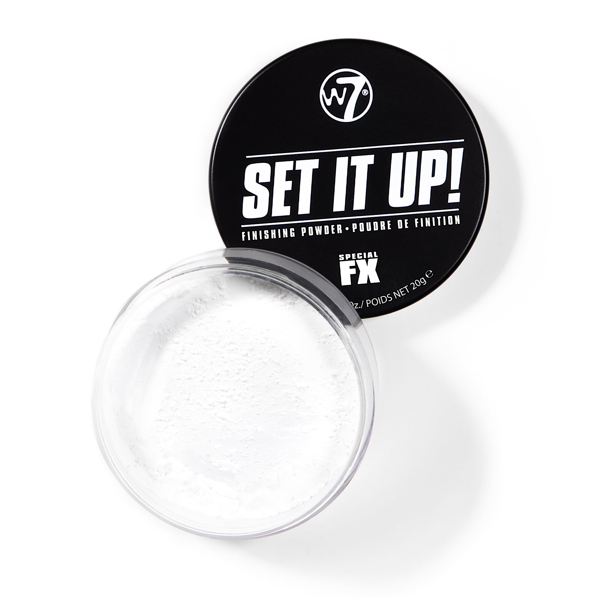 W7 Set It Up matte finish reduces shine for a natural, photo-ready look.