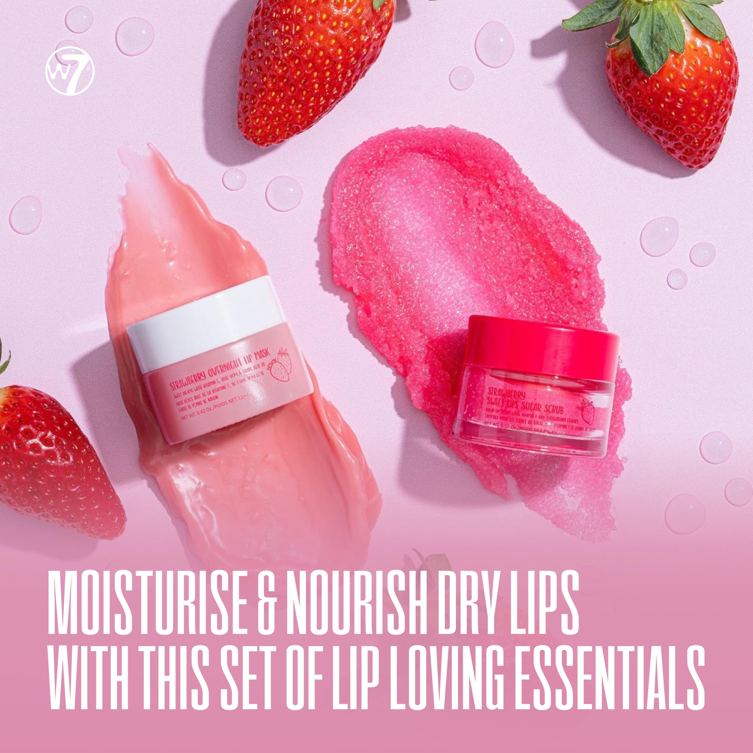 W7 Sweet Dreams Lip Mask pot for overnight hydration and conditioning