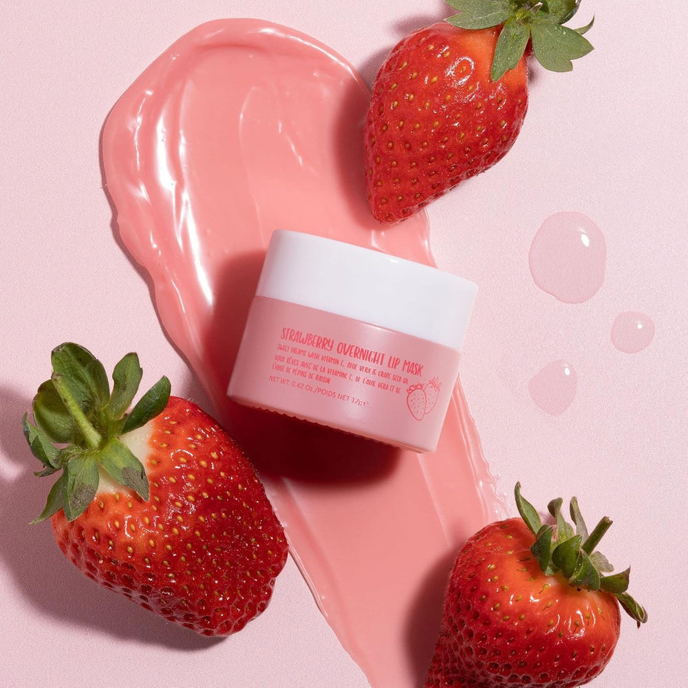 W7 Sweet Dreams lip mask application shown for bedtime use.