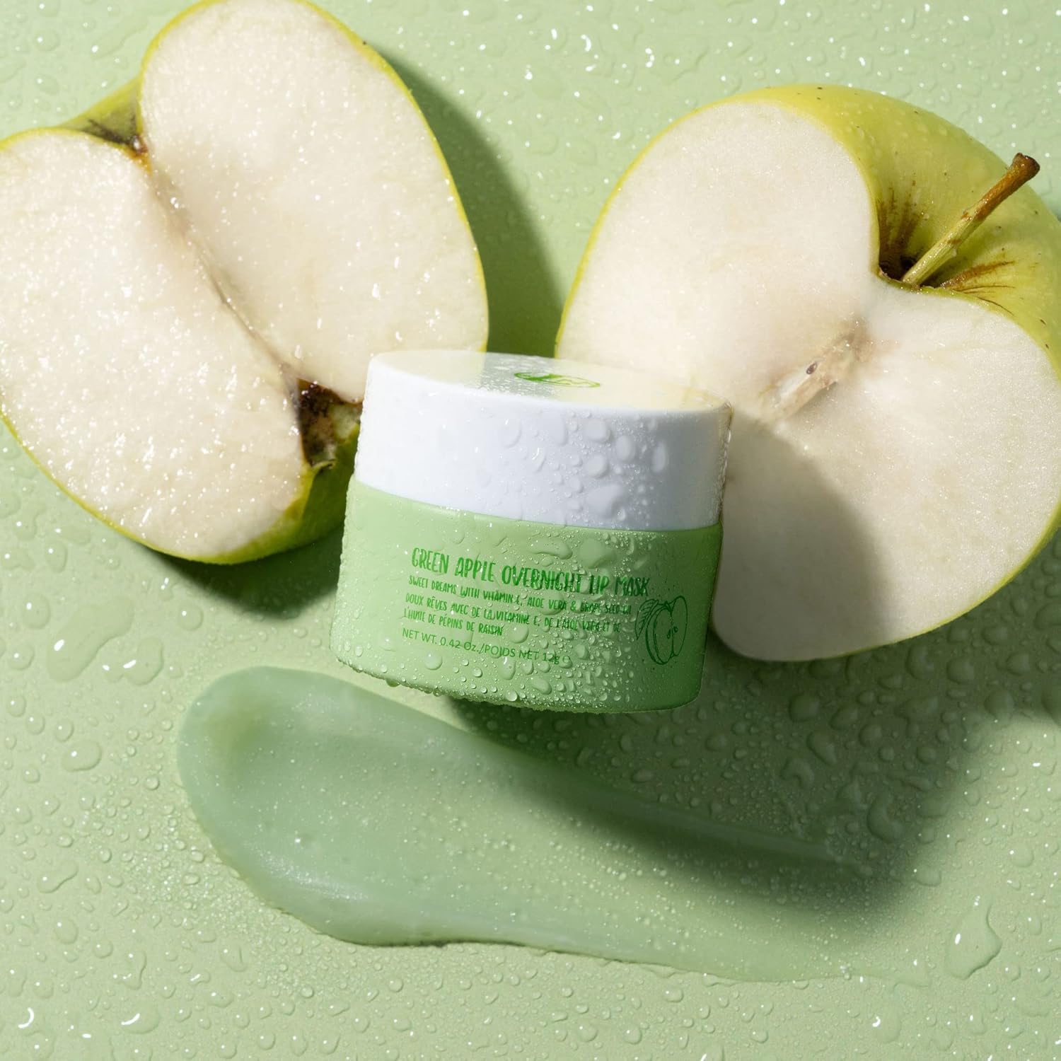 W7 Sweet Dreams lip mask jar appears glossy and richly hydrating.