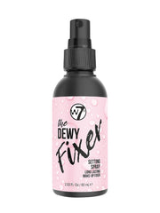 W7 The Fixer mist on the face for even coverage