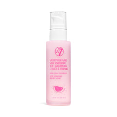 W7 Watermelon Wave Hydro-Glow face cream jar; hydrating formula for refreshed skin.
