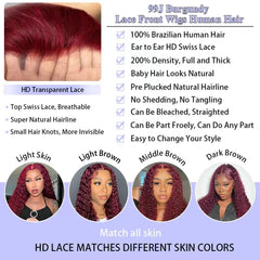 Waahr wig with pre-plucked hairline and baby hairs for a realistic look.