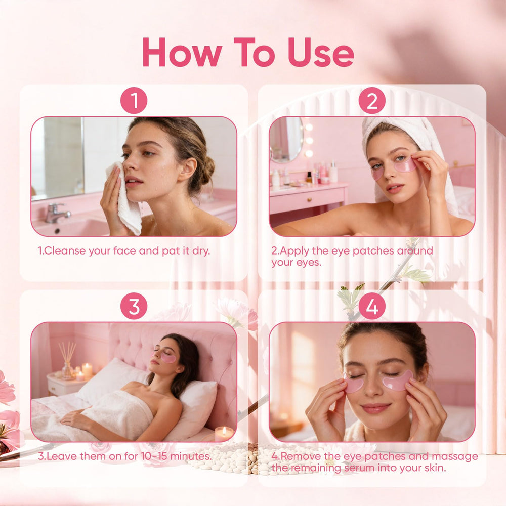 WAESKI Instalift patches target dark circles for brighter under-eye area.