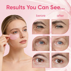 WAESKI Instalift eye patches reduce puffiness for a refreshed look.