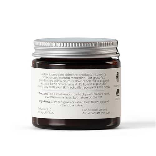 Wagyurepublic glass jar packaging highlights small batch, nutrient dense balm in a reusable container.