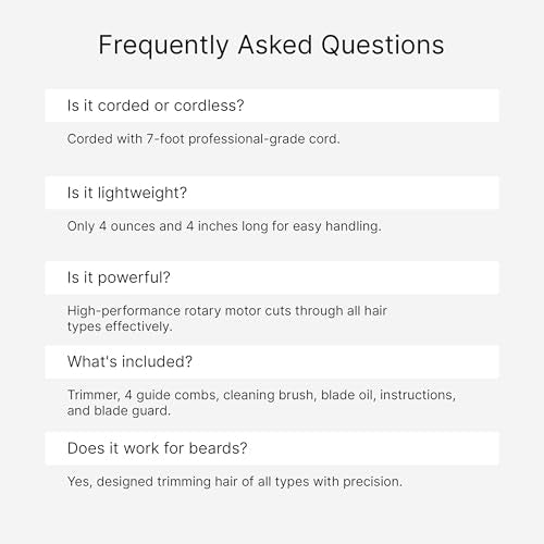 Beard trimming with the Wahl Peanut Clipper is easy and accurate with a compact tool