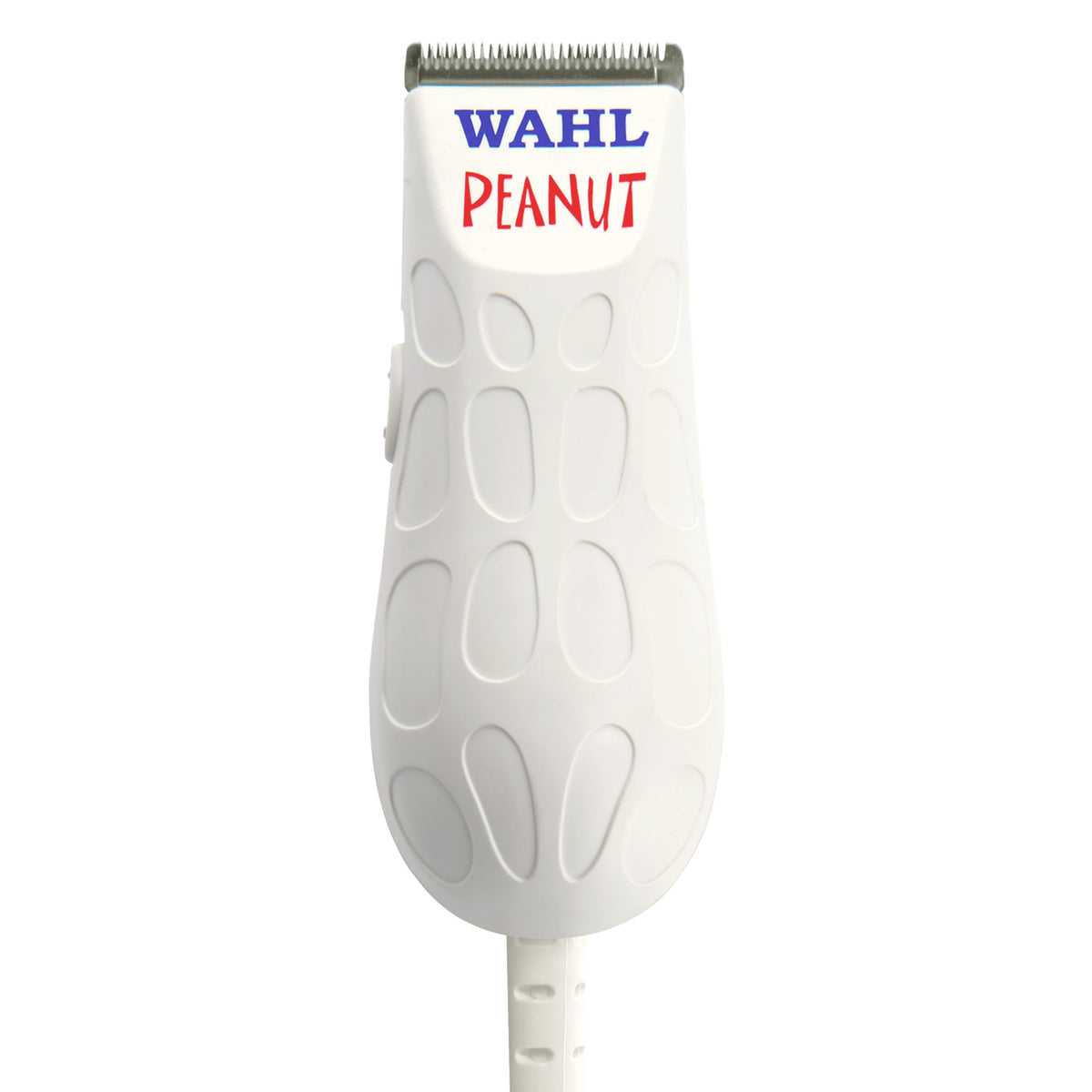 Wahl Professional Peanut Clipper in white shows a compact design for easy home grooming