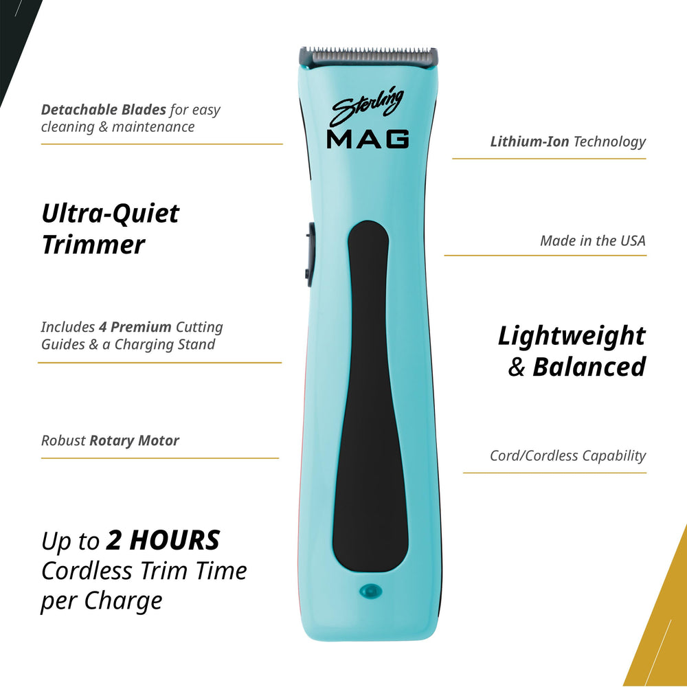 Blade oil from Wahl included for smooth blade operation between trims