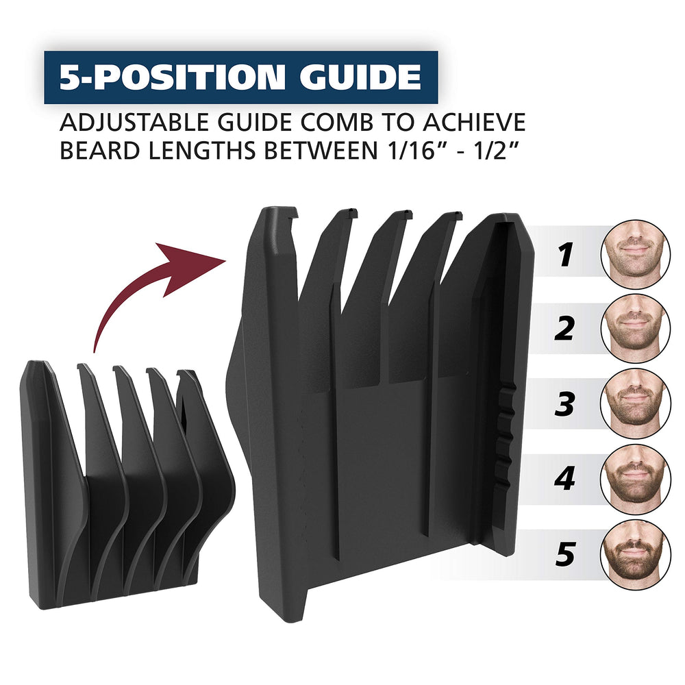 Wahl storage base keeps all kit pieces organized and within reach