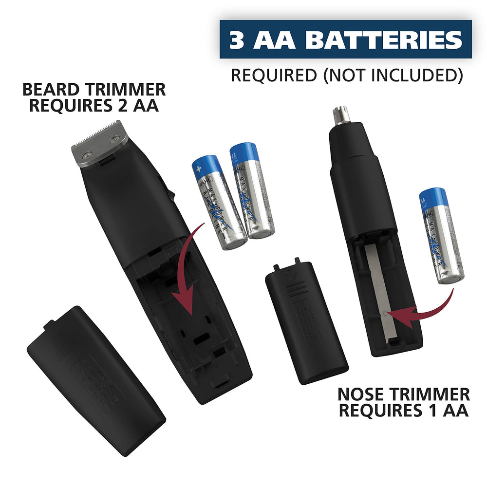 Waterproof Wahl trimmer designed for use in or out of the shower