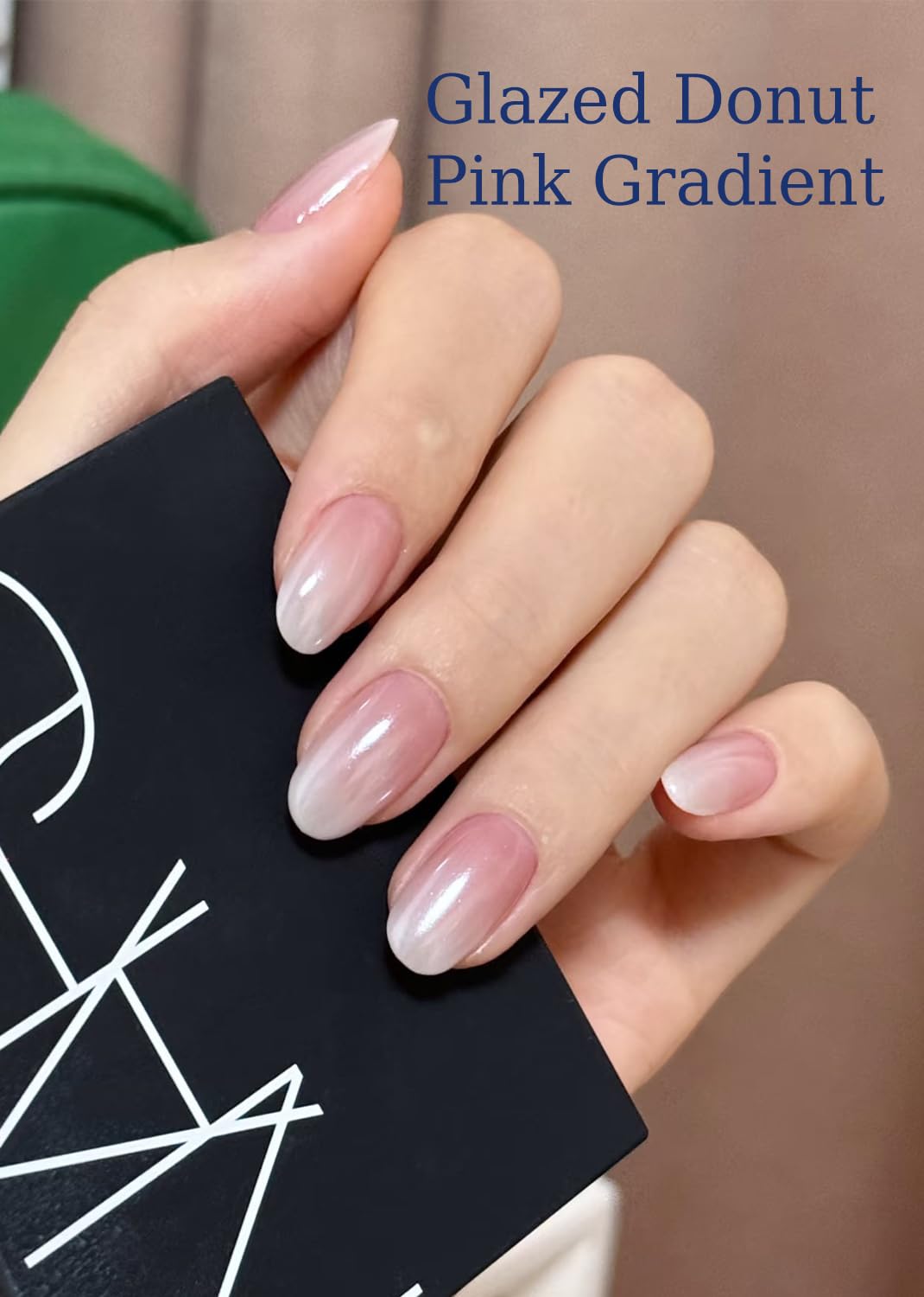 Wahrshei Gel Nail Strips pack includes file and tools for prep.
