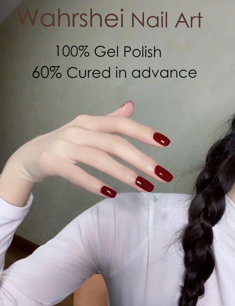 Wahrshei safe, waterproof nail wraps safeguard brittle nails during wear