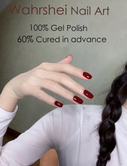 Wahrshei safe, waterproof nail wraps safeguard brittle nails during wear
