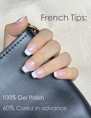 Wahrshei semi-cured gel-nail wrap for quick, easy at-home manicures.