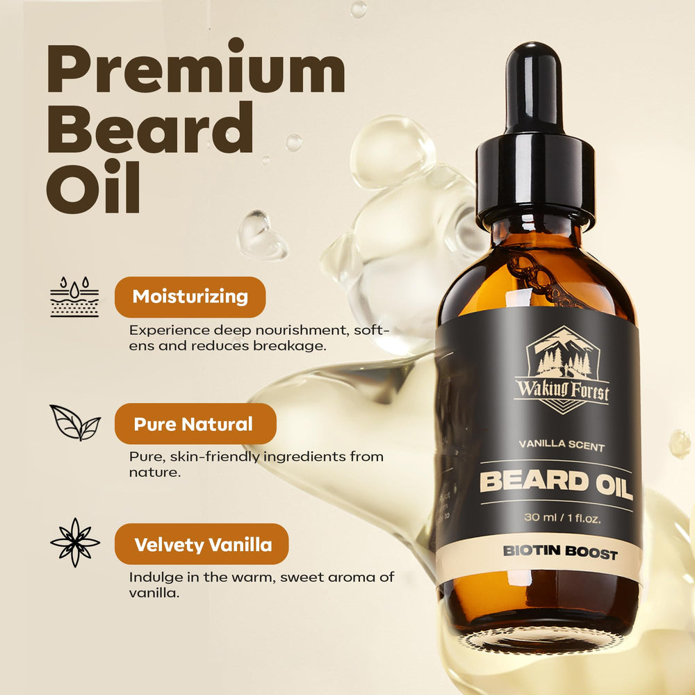 Ingredient-rich bottle with argan, almond, and vitamin E in focus