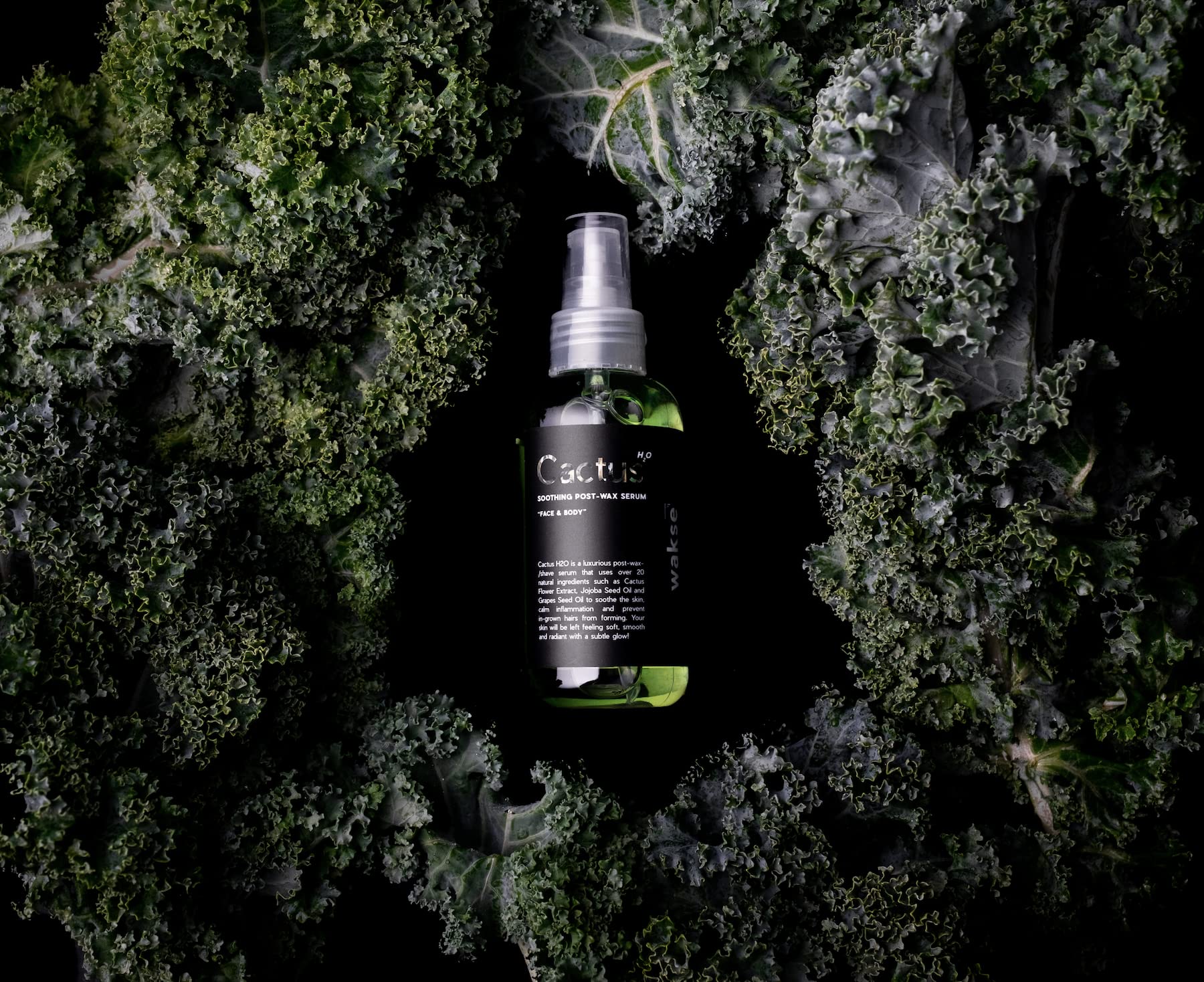 Wakse Cactus H2o Serum after-wax ritual designed for daily use.