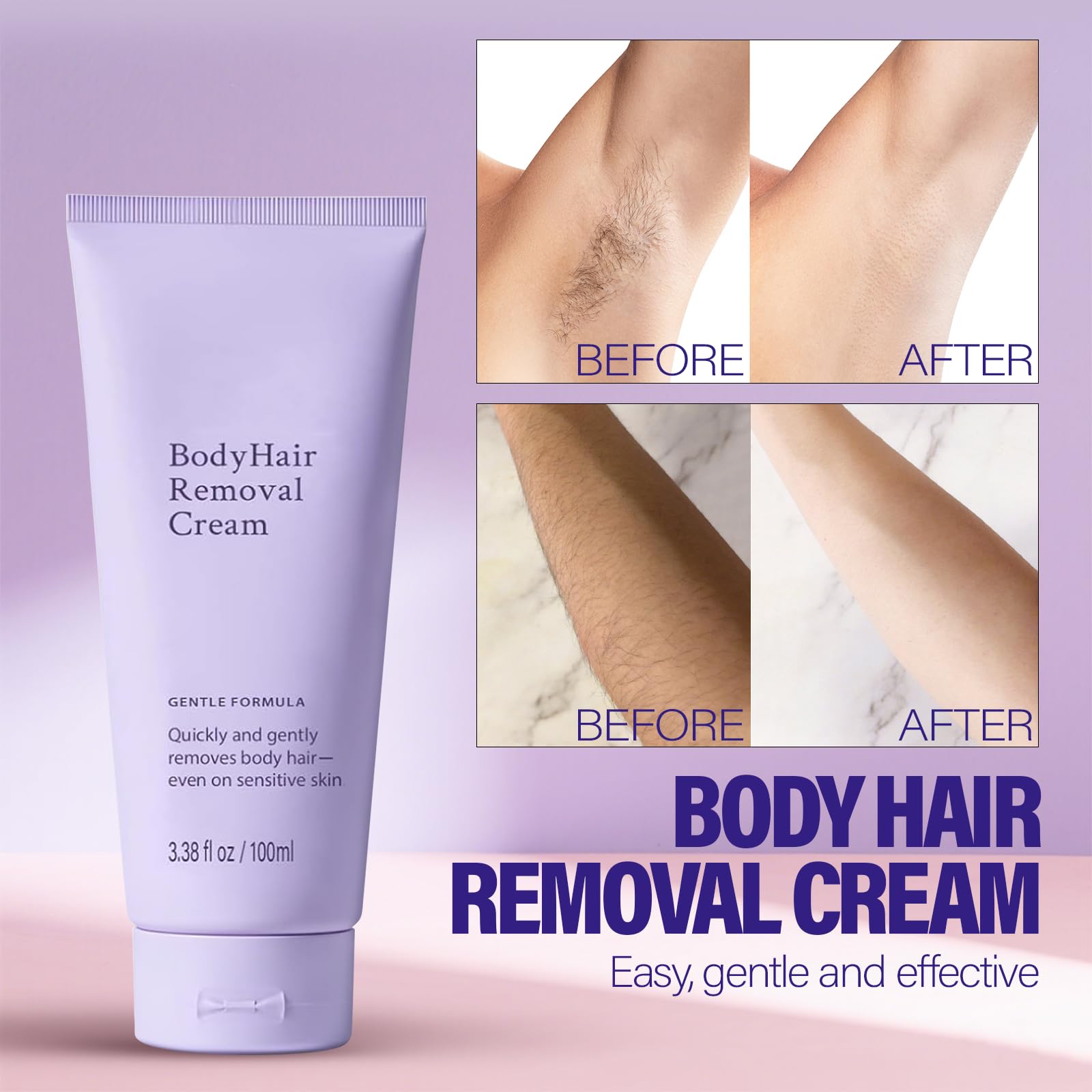 WALEJUC hair removal cream for legs with fast-acting formula