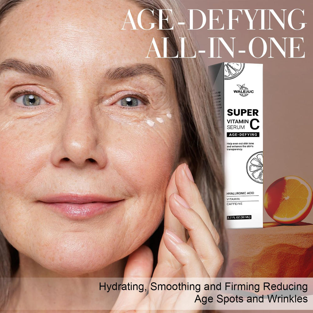 WALEJUC serum packaging box highlighting premium formulation and dosage.