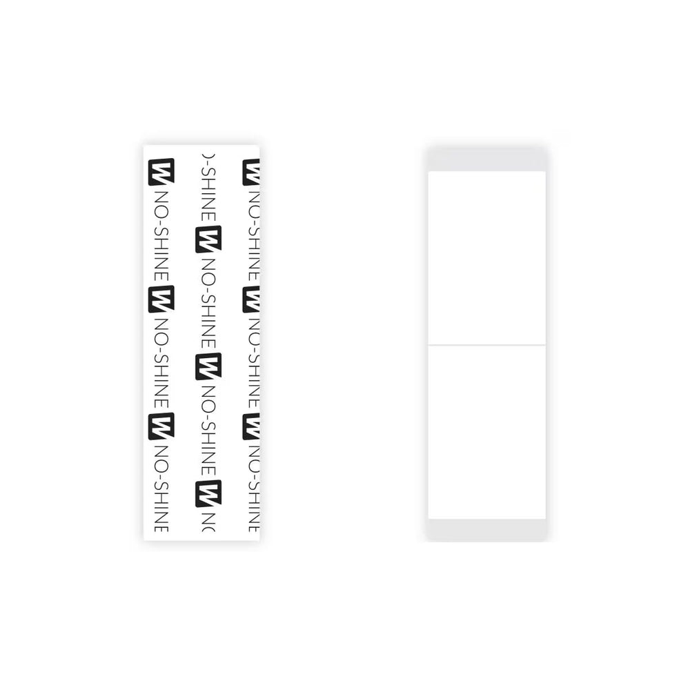 Walker No Shine bonding tape 1x3 straight strip in package for discreet attachment.