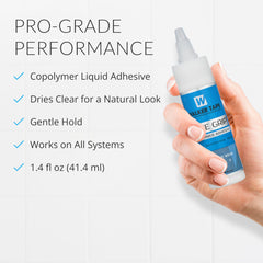 Walker Tape Safe Grip waterproof adhesion supports durable wig wear through activity.