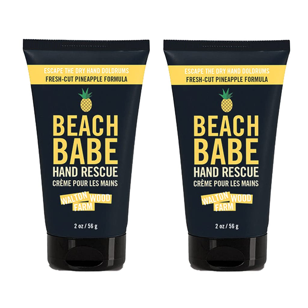 Walton Wood Farm Beach Babe hand cream tube for on-the-go hydration.