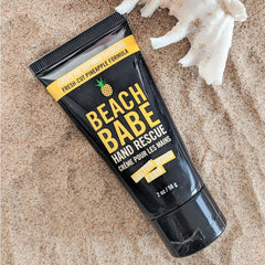 Walton Wood Farm Beach Babe hand cream in purse-size tube for daily moisture.