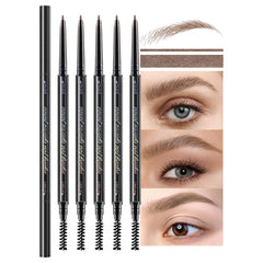 WanTuoluo thin eyebrow pencil pack in a compact kit for easy daily touch-ups.