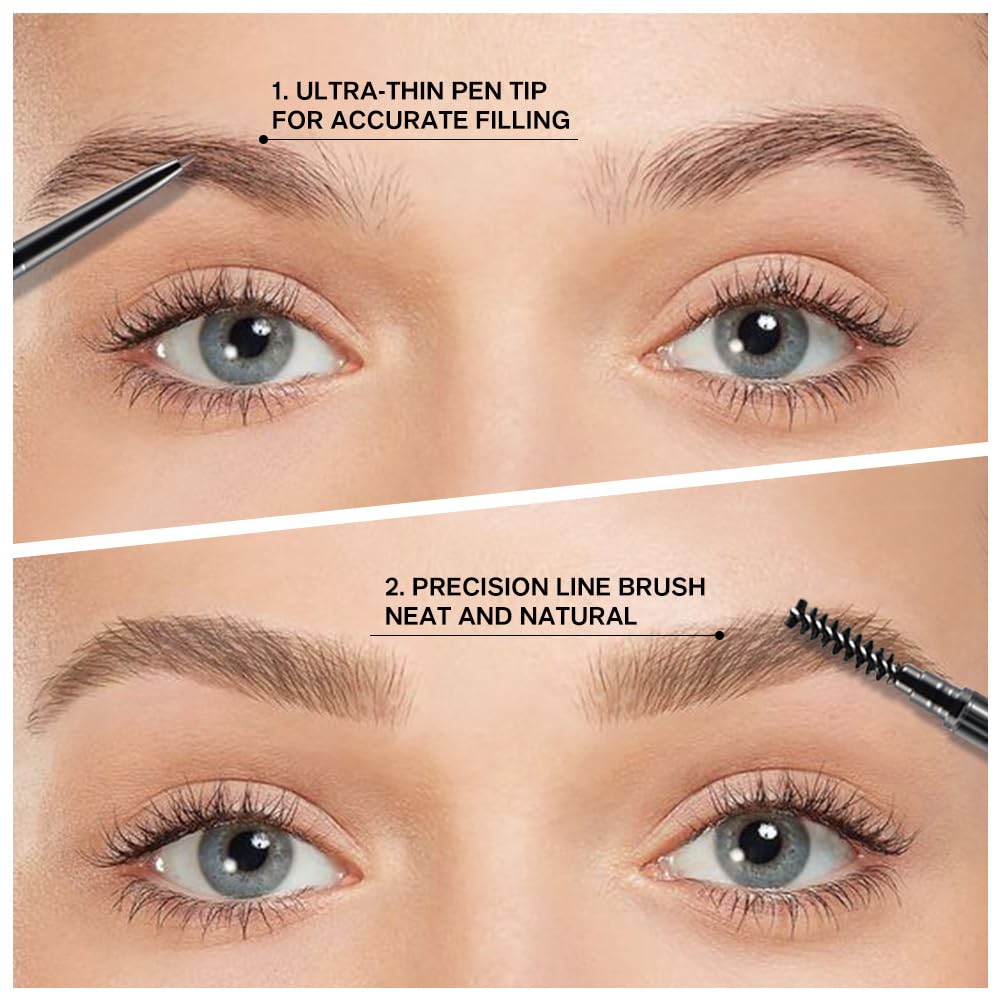 WanTuoluo waterproof formula ensures smudge-free wear through humidity or workouts.