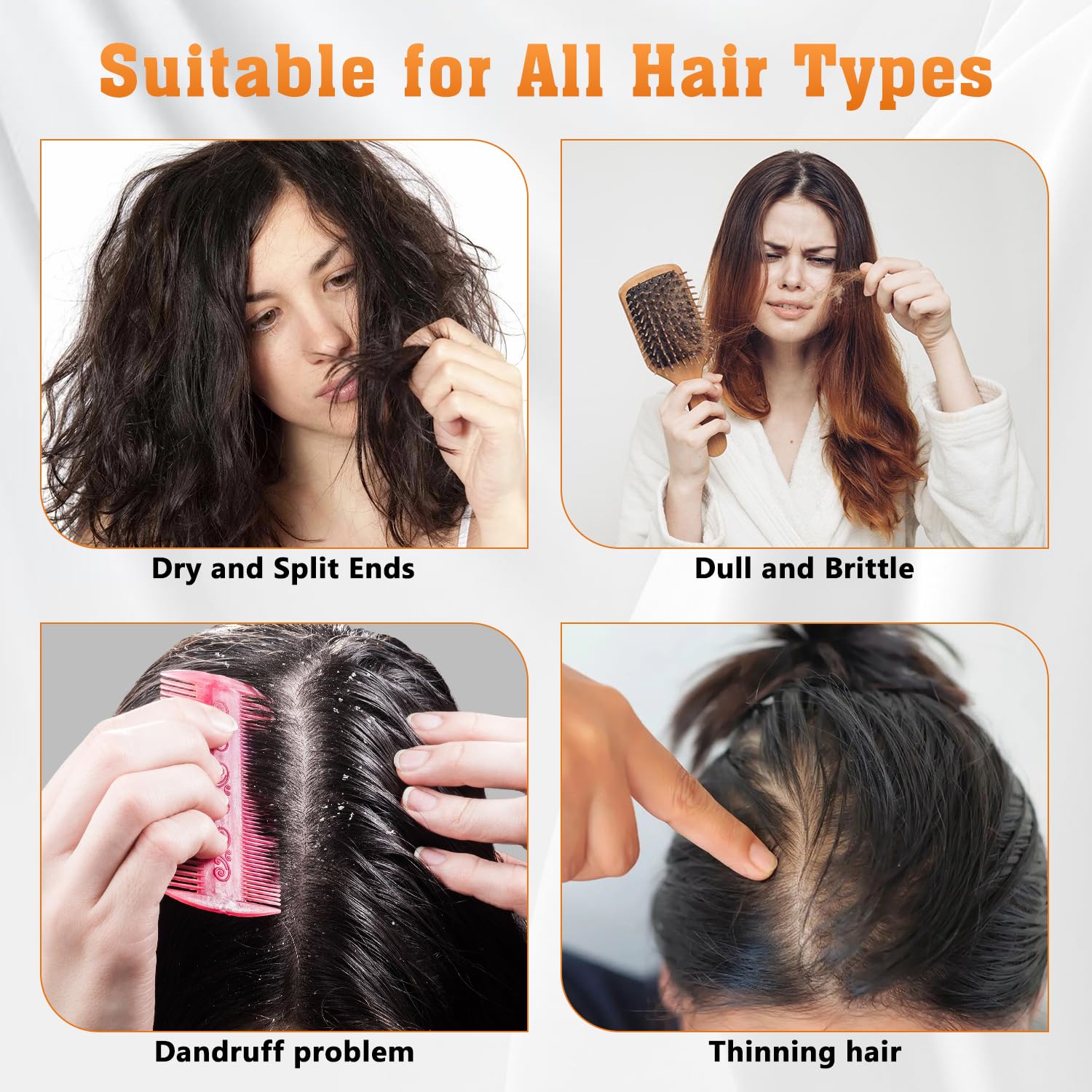 Wanban Anti Hair Loss Shampoo ingredient close-up highlighting plant extracts
