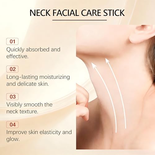 Wanban neck firming serum stick closeup highlighting lift potential
