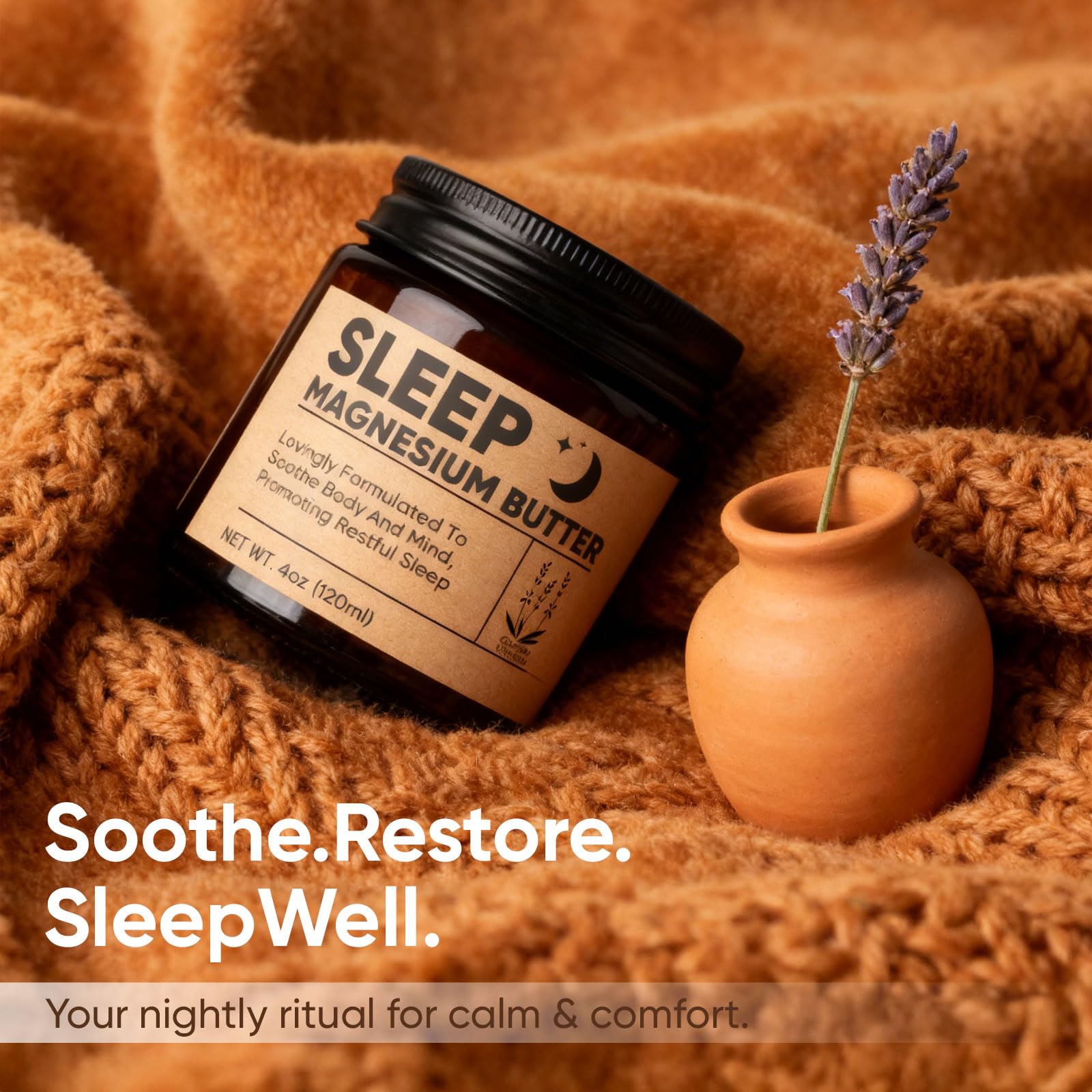 Wanciment Magnesium Butter Leg relief highlights targeted tension relief and smoother sleep.