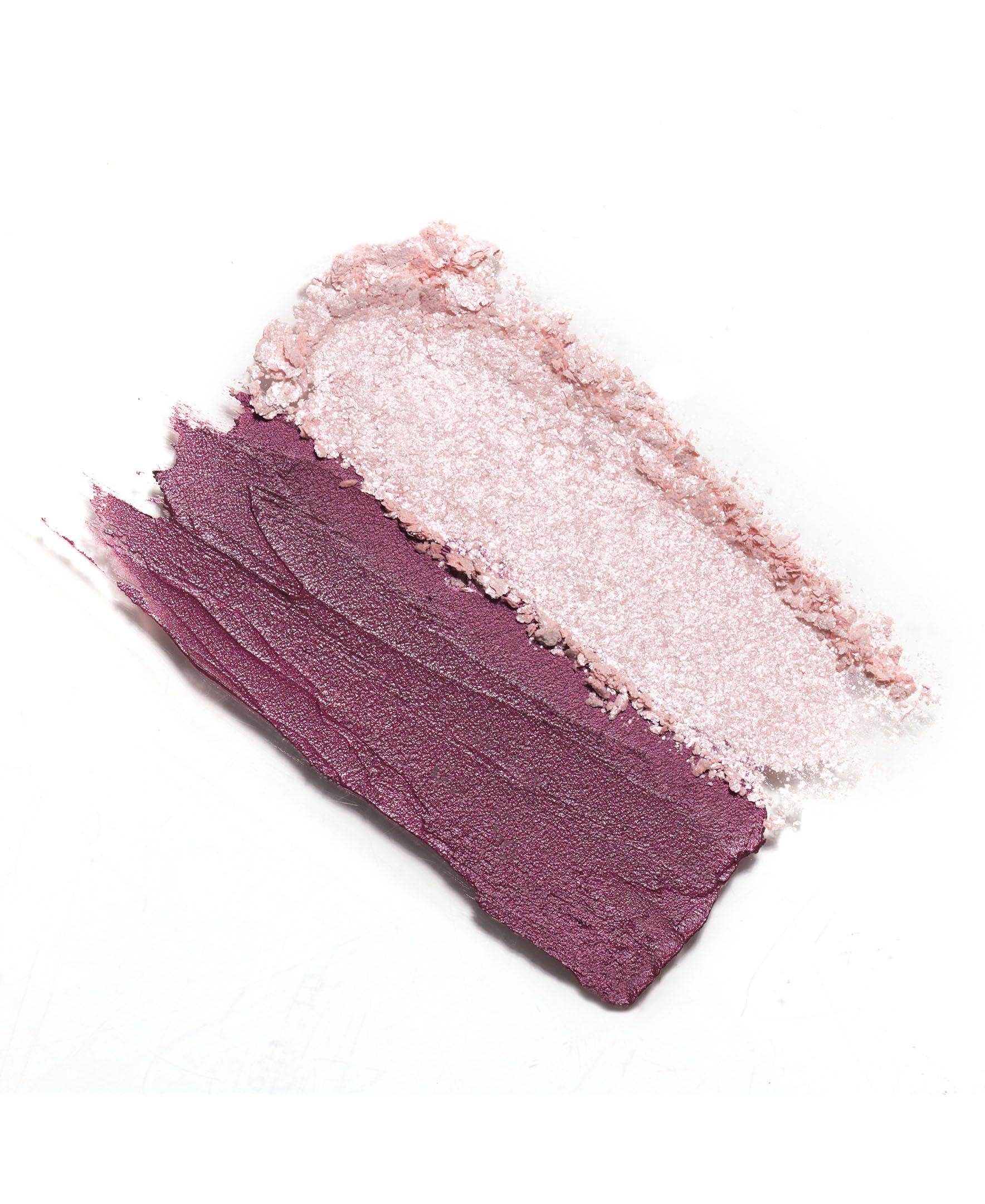 Wander Beauty Double Date Duo swatch of Wink cream and BAE powder for bold pigment