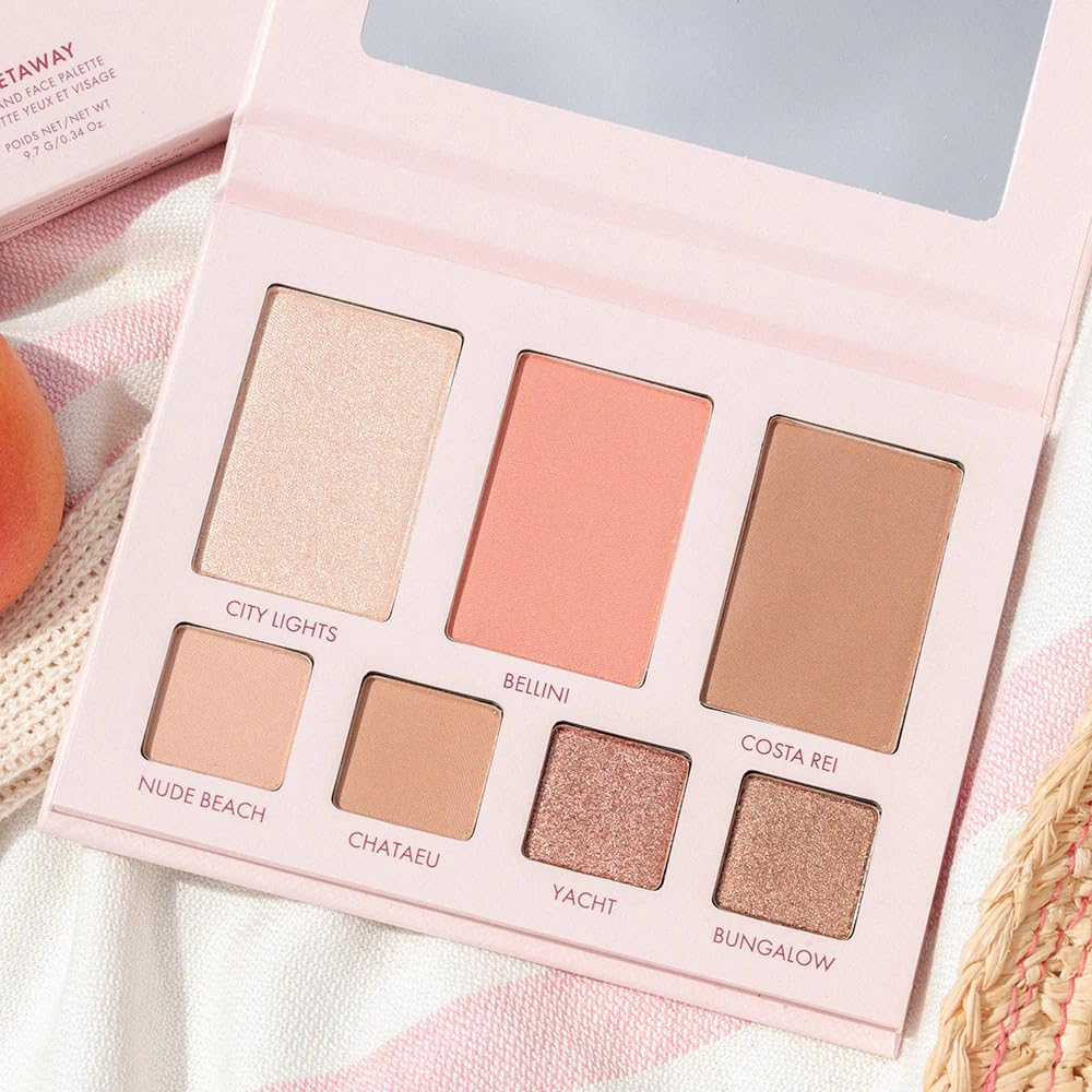 Wander Beauty Getaway powder bronzer for warm contouring