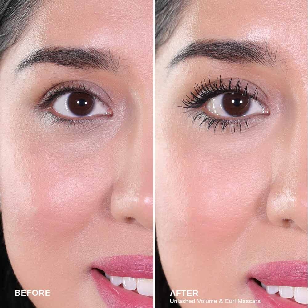 Wander Beauty wand close-up showing curved applicator for lifted lashes.