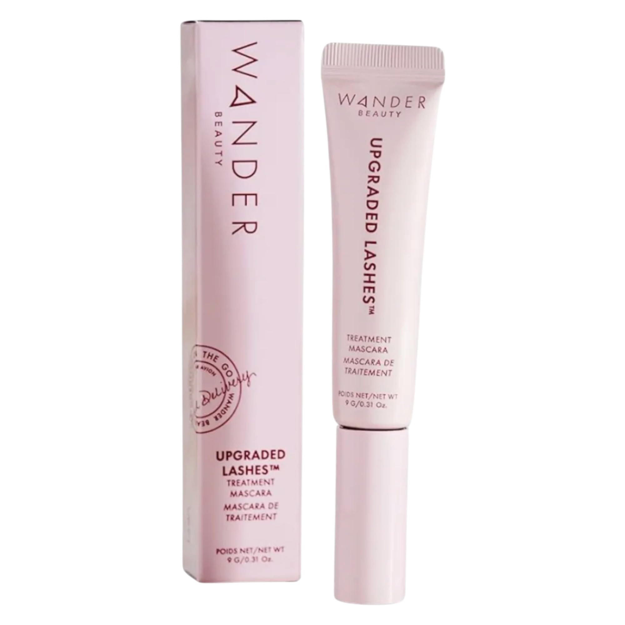 Wander Beauty Mini Upgraded Lashes silicone wand for precise base-to-tip lash separation.