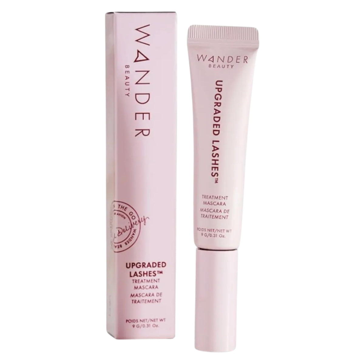 Wander Beauty Mini Upgraded Lashes silicone wand for precise base-to-tip lash separation.