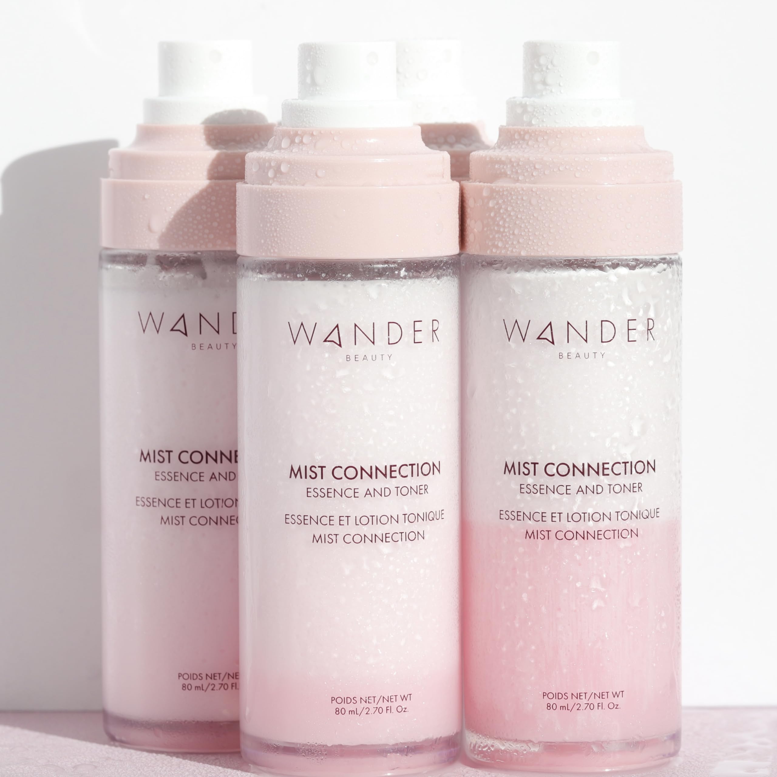 Wander Beauty Mist Connection avocado oil and evening primrose nourish during refreshment.