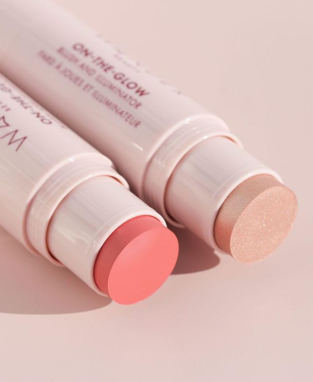 Wander Beauty On-the-Glow Nude Glow highlighter delivers soft radiance.